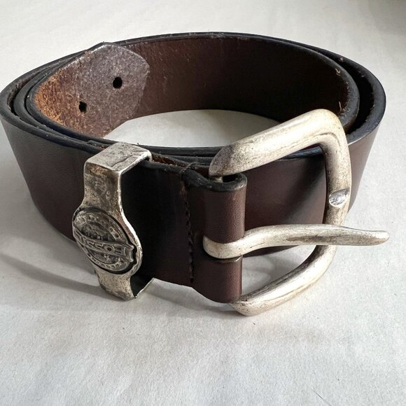 Fossil Mens Italian Leather Belt Size 40 - Picture 1 of 7